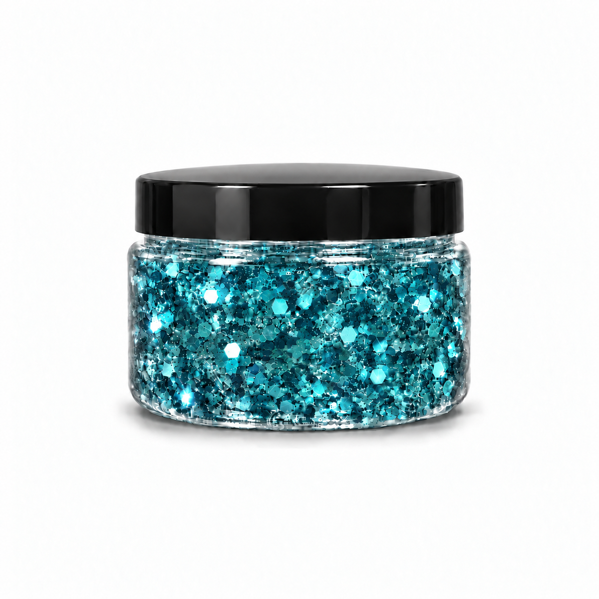 Gel con Glitter Turquesa