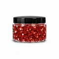 Gel con Glitter Rojo