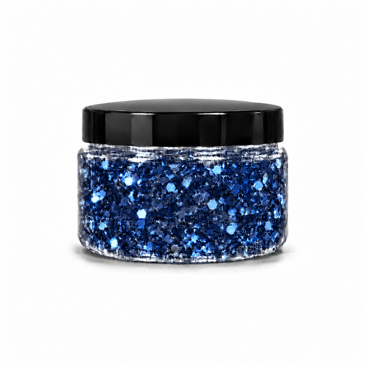 Gel con Glitter Azul