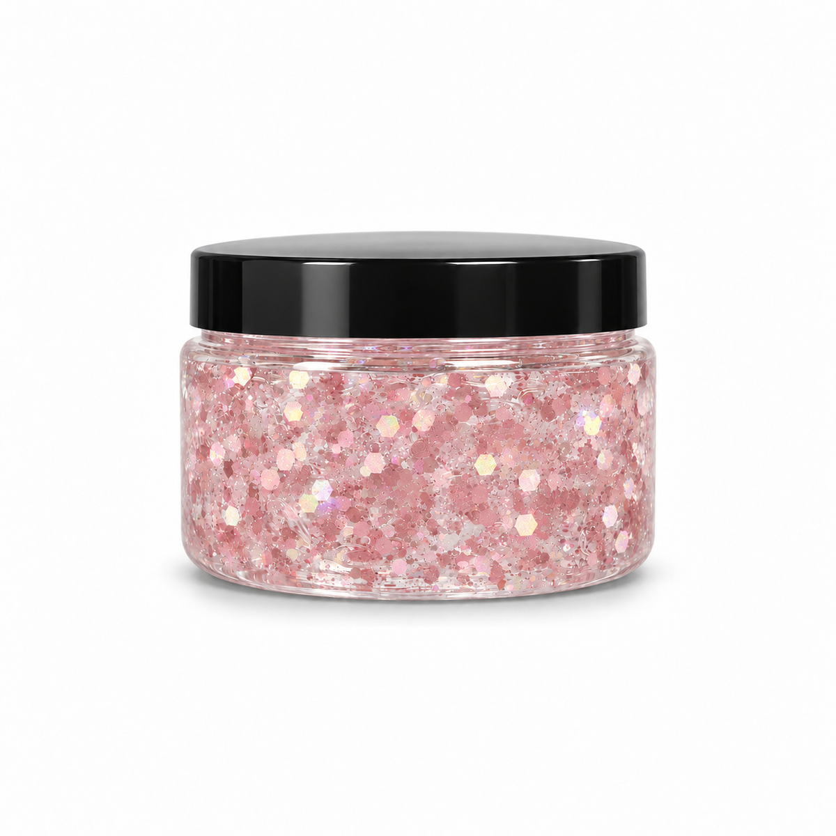 Gel con Glitter Rosa Bebé