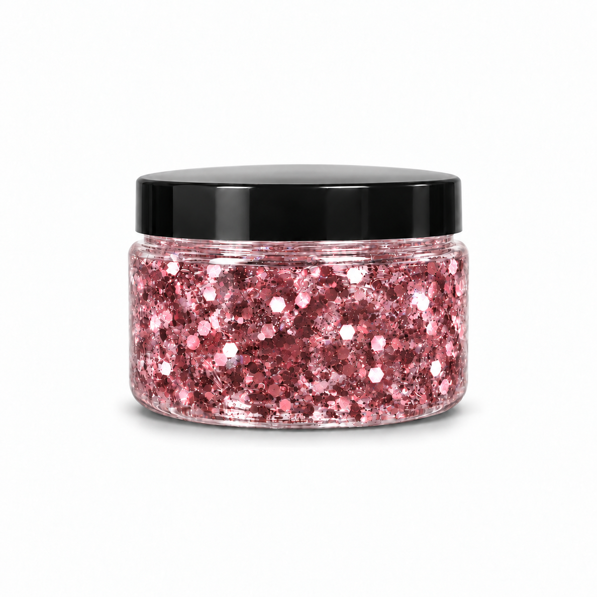 Gel con Glitter Rosado