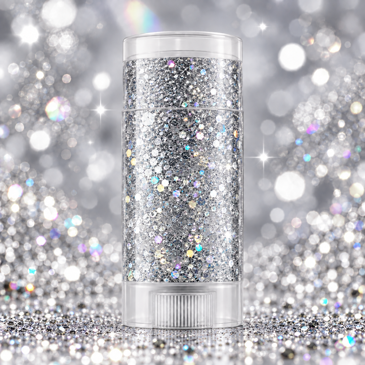 Brilli Kids Glitter Stick – Plateado