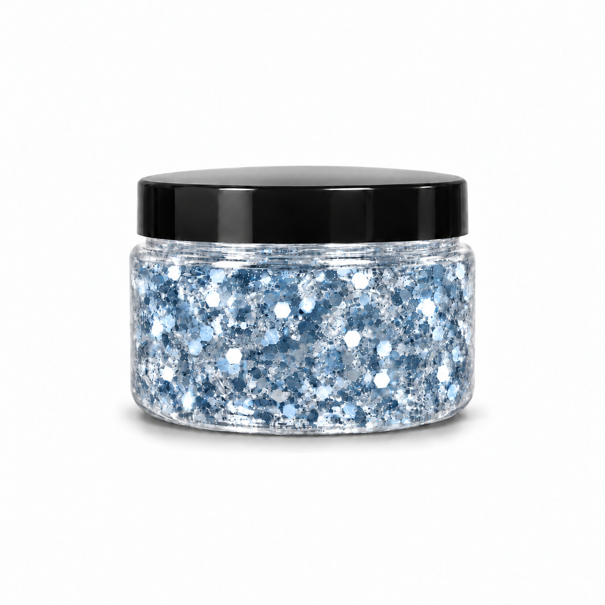 Gel con Glitter Celeste Cielo