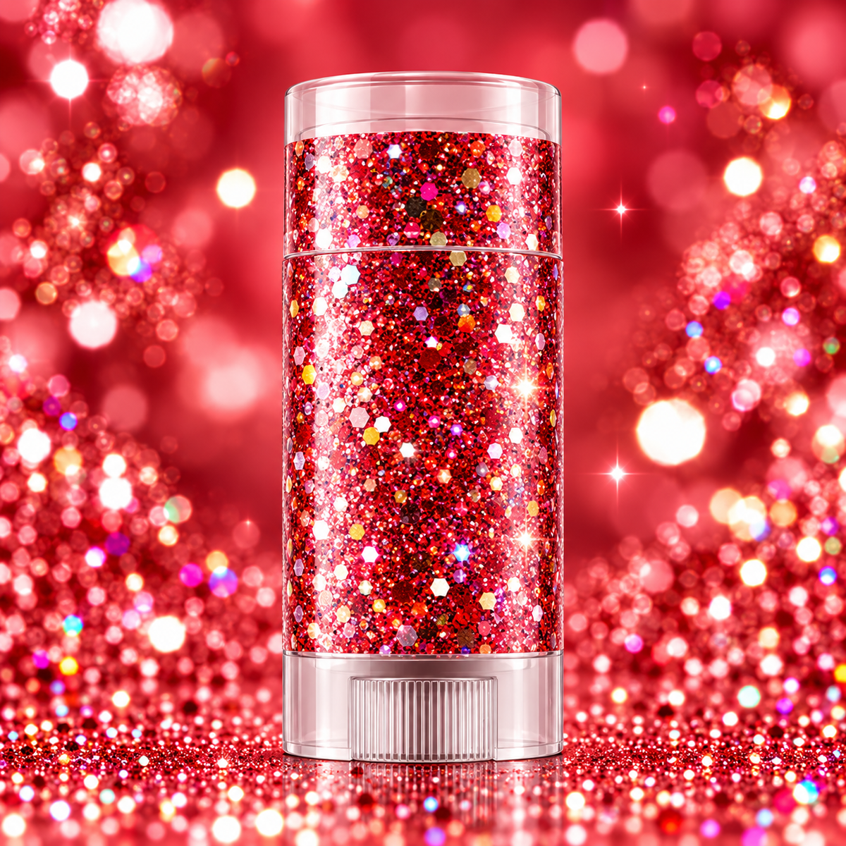 Brilli Kids Glitter Stick – Rojo