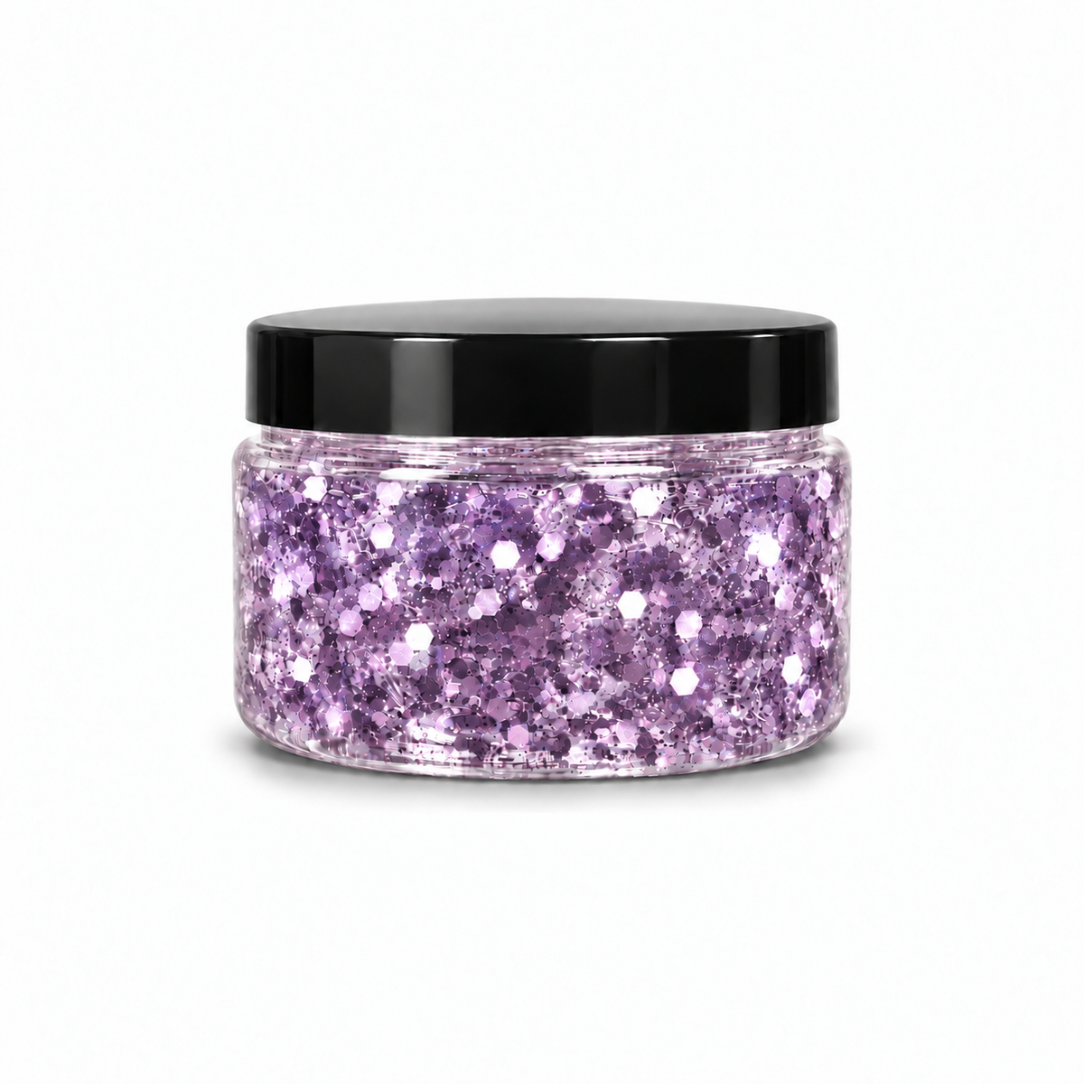 Gel con Glitter Lila